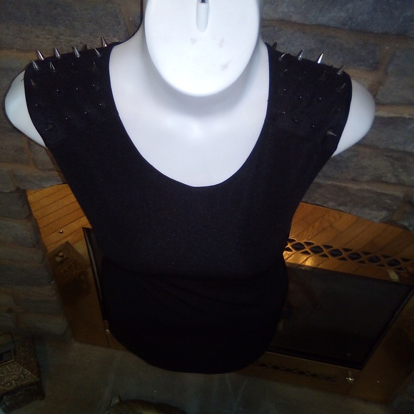 ROCKER SPIKED DRESS!! NEW - Picture 5 of 8
